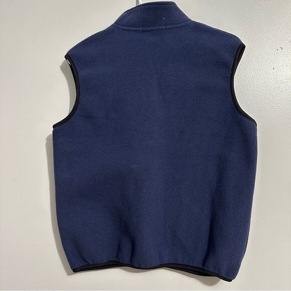 Chicago Bears Port Authority Navy zip up vest w/embroidery emblem size Youth L - Picture 5 of 7